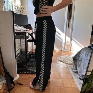 Vans Button Checker Pants S